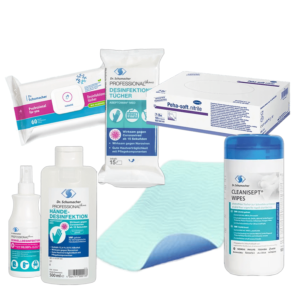 Kostenlose Pflegehilfsmittel mit der Blu Box von SmartVersorgt online beantragen